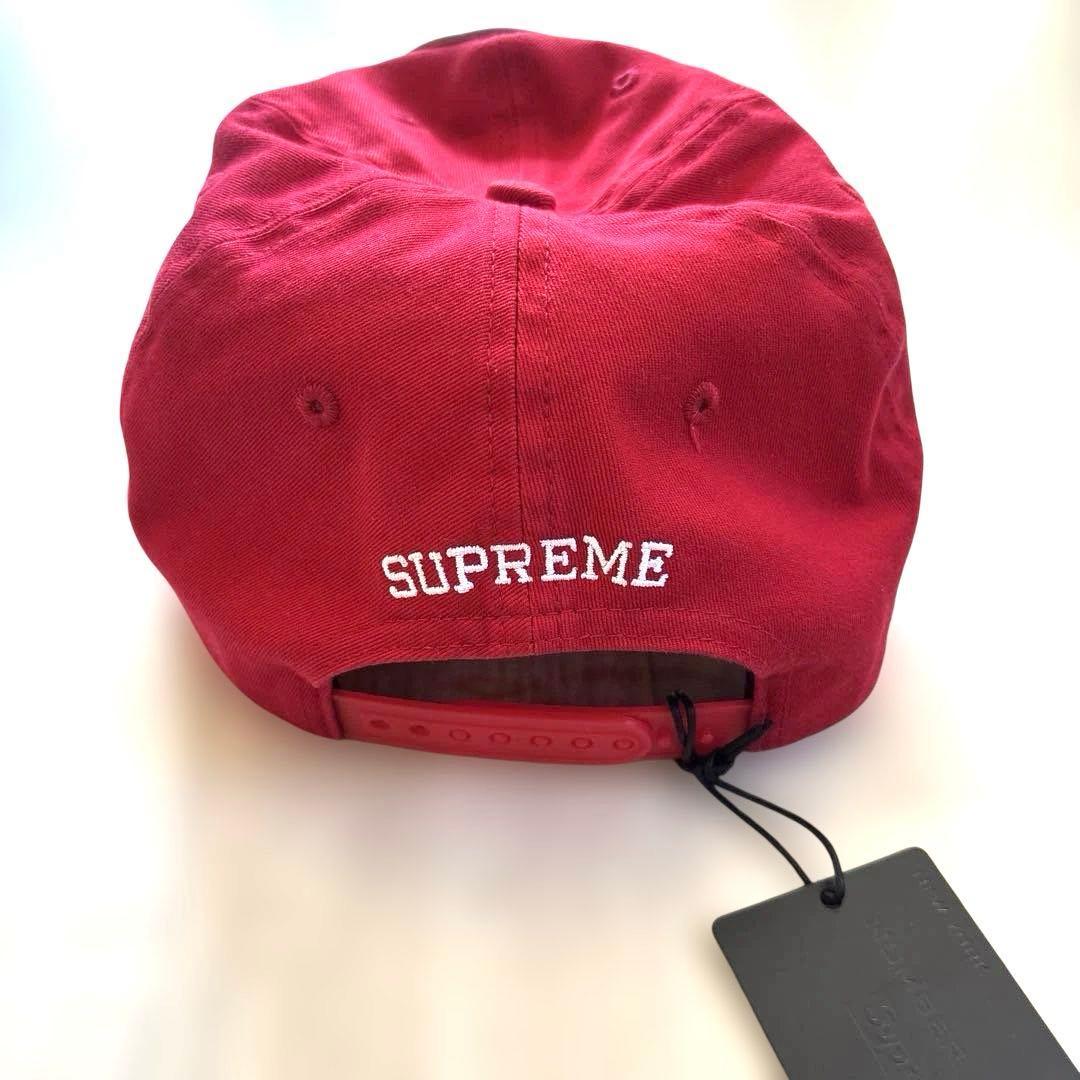 Supreme ナンバーナイン 6-Panel Red タイム期