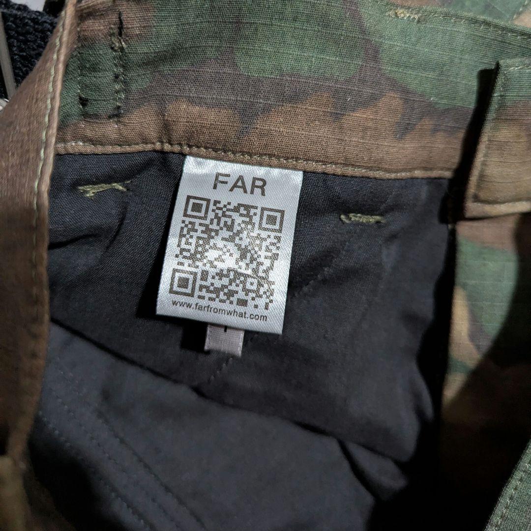 FARFROMWHAT迷彩柄カーゴパンツ