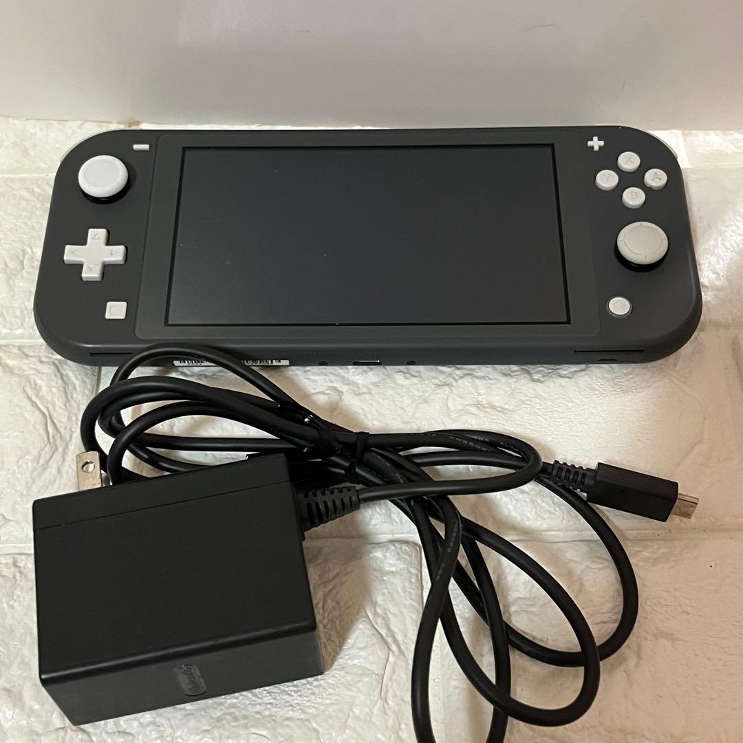 2024年製　Nintendo Switch Lite グレー 本体 アダプター