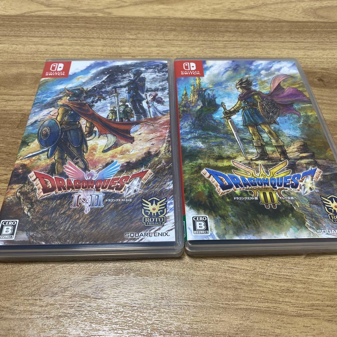 Switch ドラゴンクエスト1&2、3セット