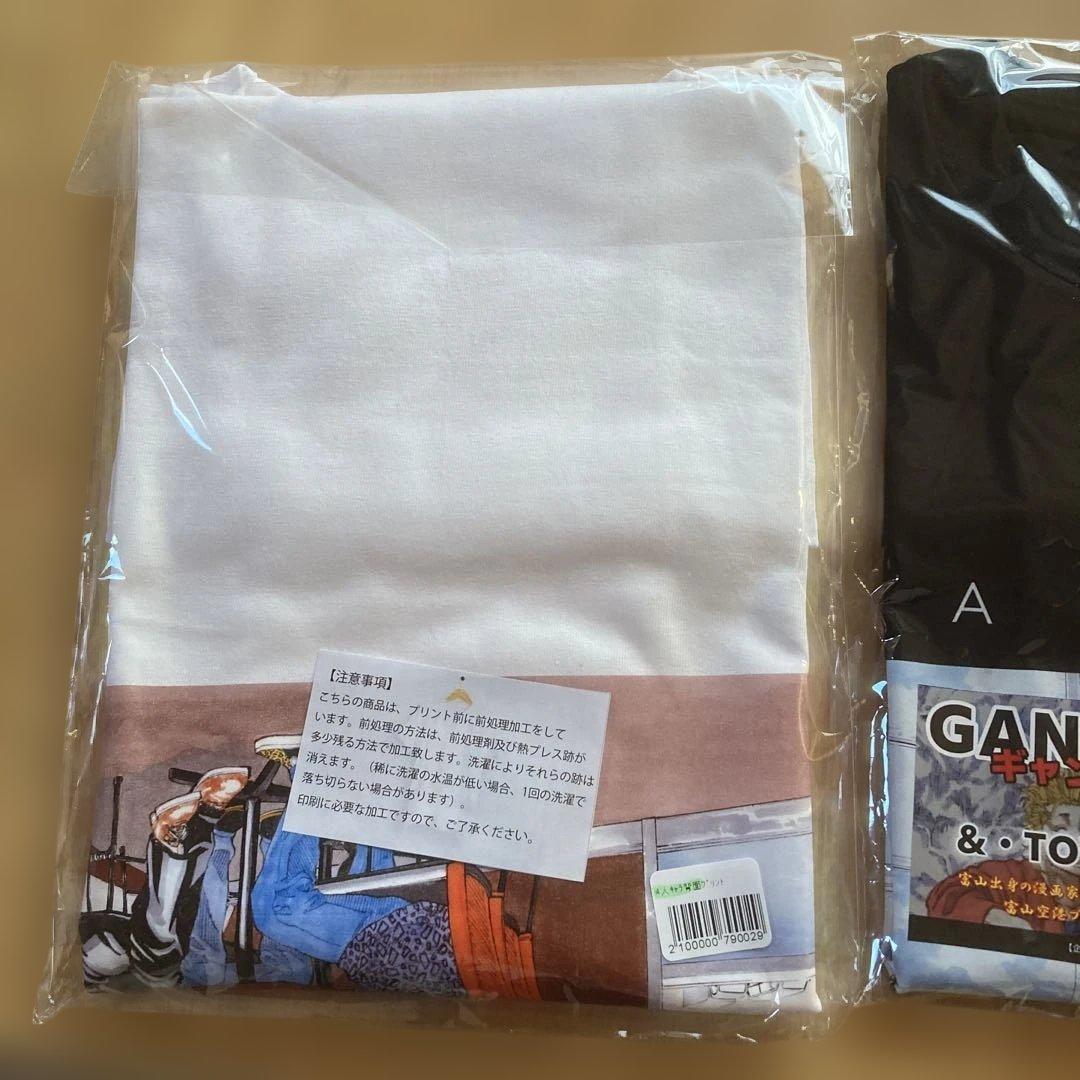 【LLsize】ギャングキング 富山空港限定 Tシャツ　黒白　GANGKING