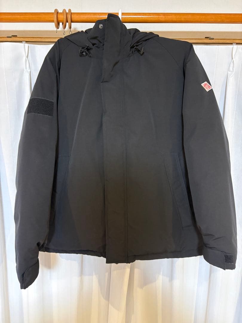 DANTON ブラック ダウンジャケット