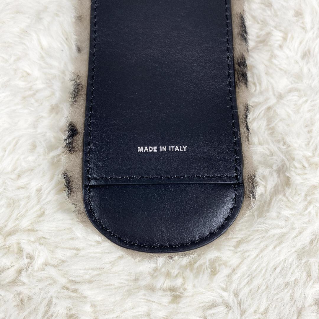 美品 FENDI バイザウェイ ストラップ ハンドルカバー ボア ショルダー