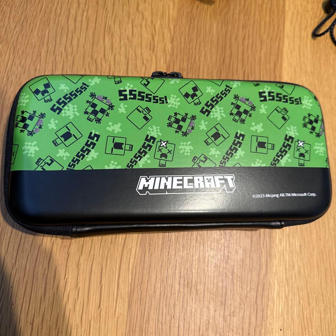 switch 有機EL 本体　Joy-Con2つ　マイクラケース付き