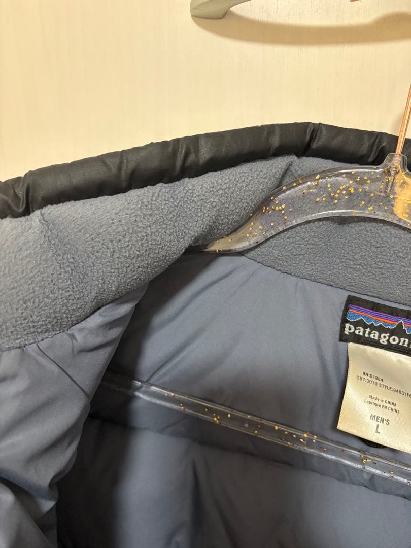 patagonia メンズ ダウンベスト L ブラック