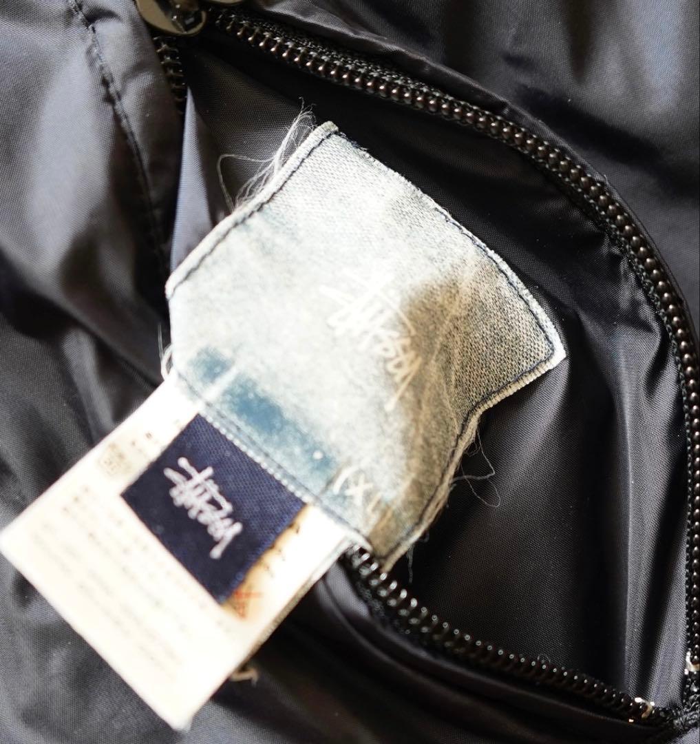 OLD stussy リバーシブル　ジャケット　ナイロン　スクール　シュプリーム