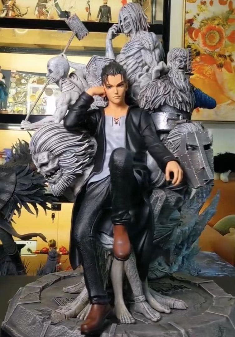 進撃の巨人 エレン・イェーガー ガレージキット ガレキ スタチュー⑩