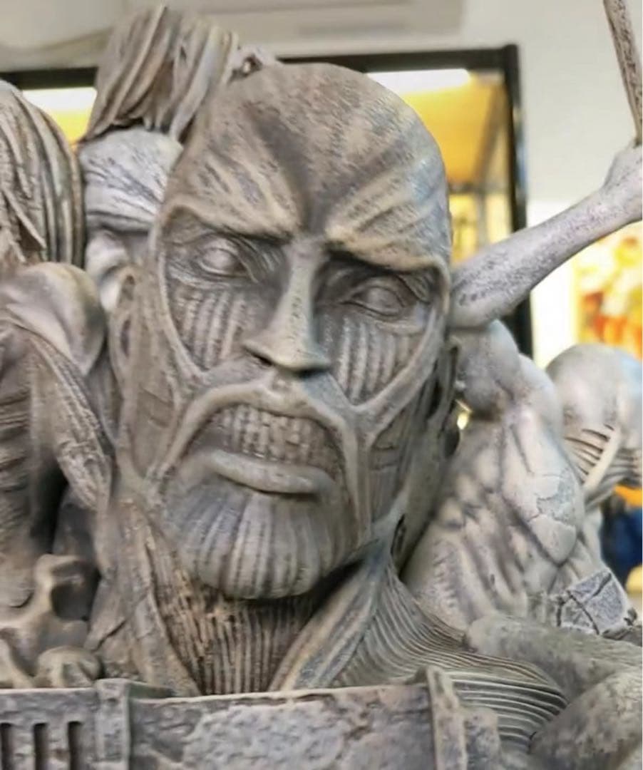 進撃の巨人 エレン・イェーガー ガレージキット ガレキ スタチュー⑩