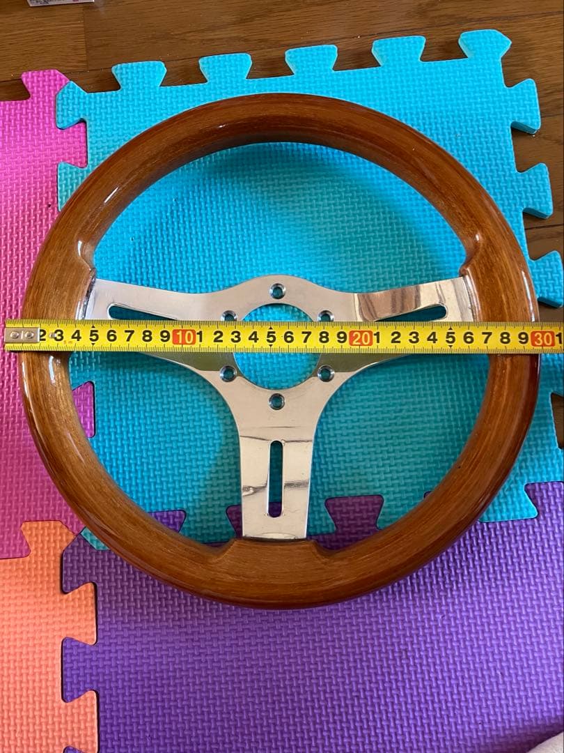 ウッドステアリングホイール 30cm oba