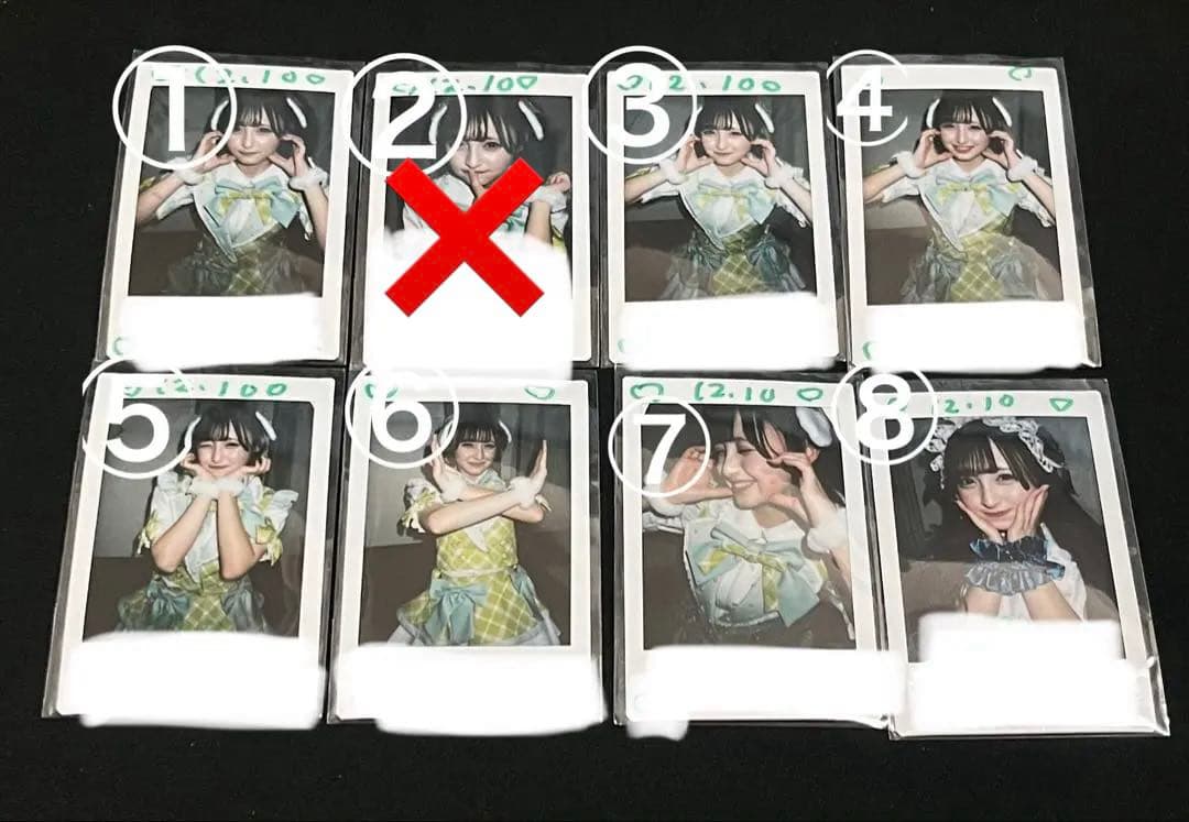 iLiFE 若葉のあ サインあり　コメありチェキ　まとめ売り