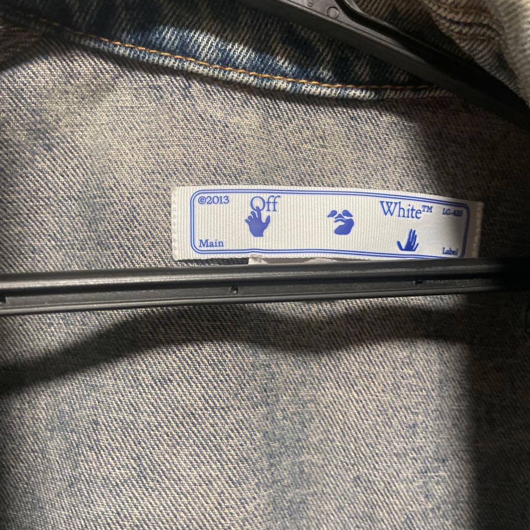 Off-White ダメージデニムジャケット