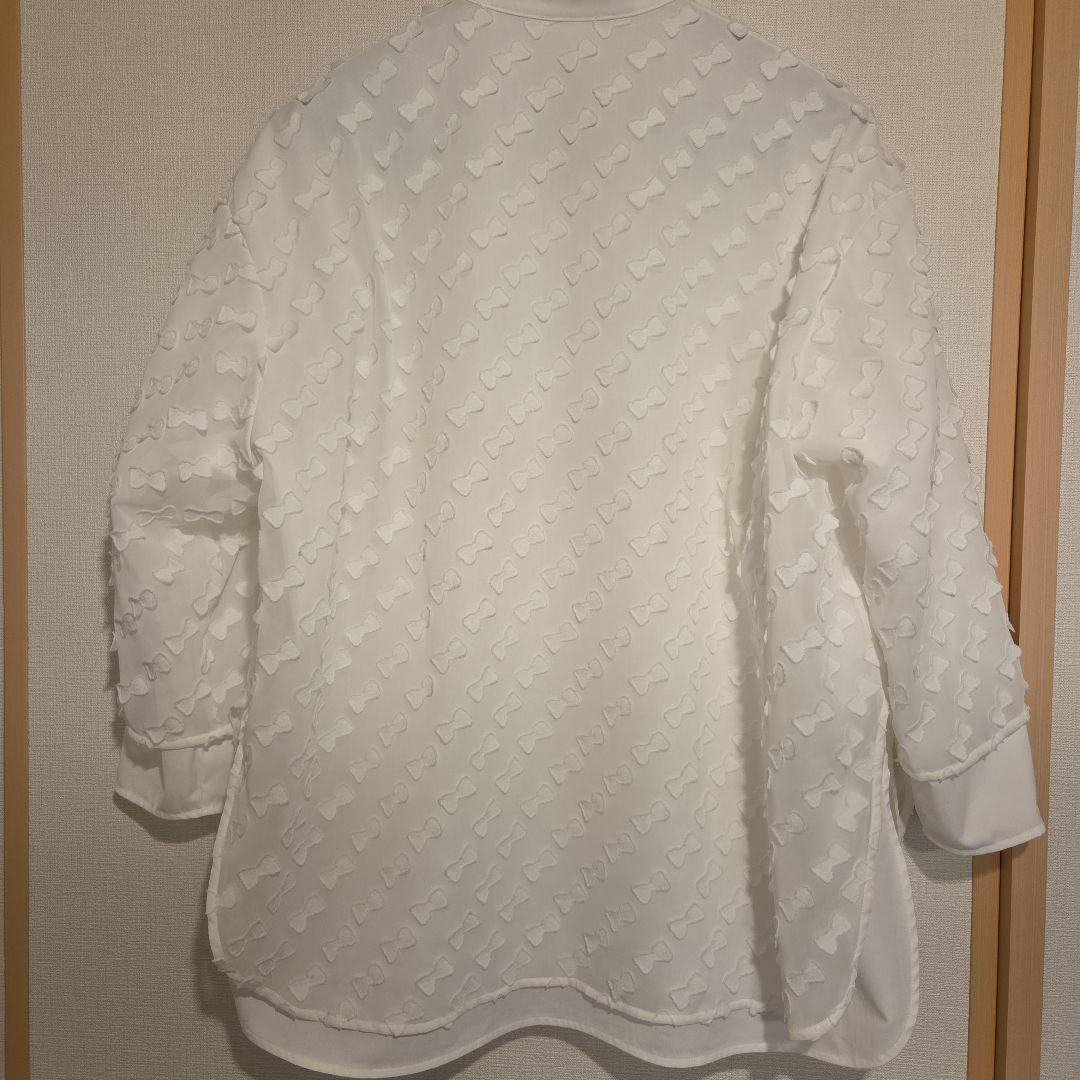 yori shirocon ヨリ シロコン キティリボンレイヤードブラウス