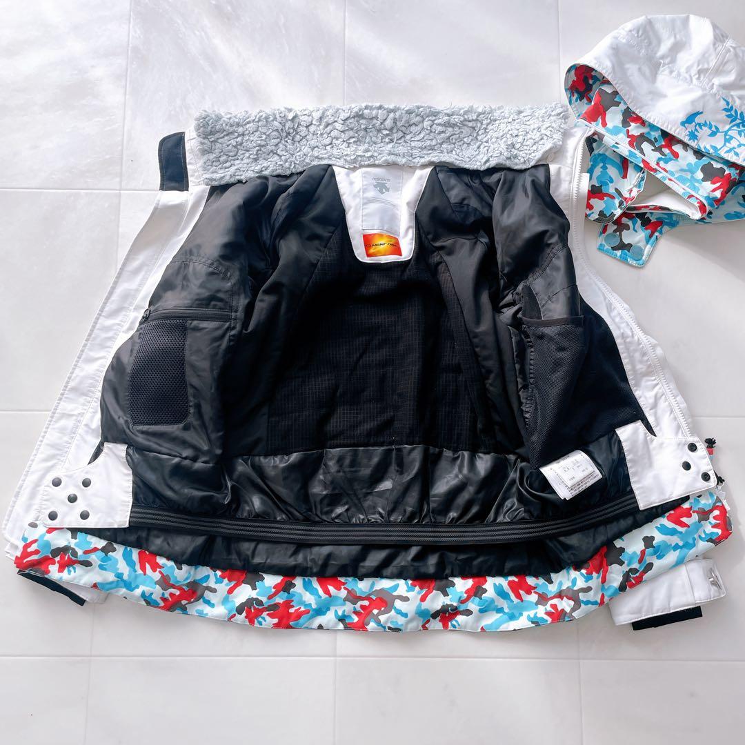 DESCENTE✨デサント HEAT NAVI スキー スノボウェア カモフラ柄