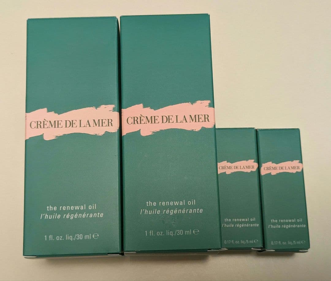 ドゥ・ラ・メール　ザ・リニューアル オイル 本品2本＆サンプル2本