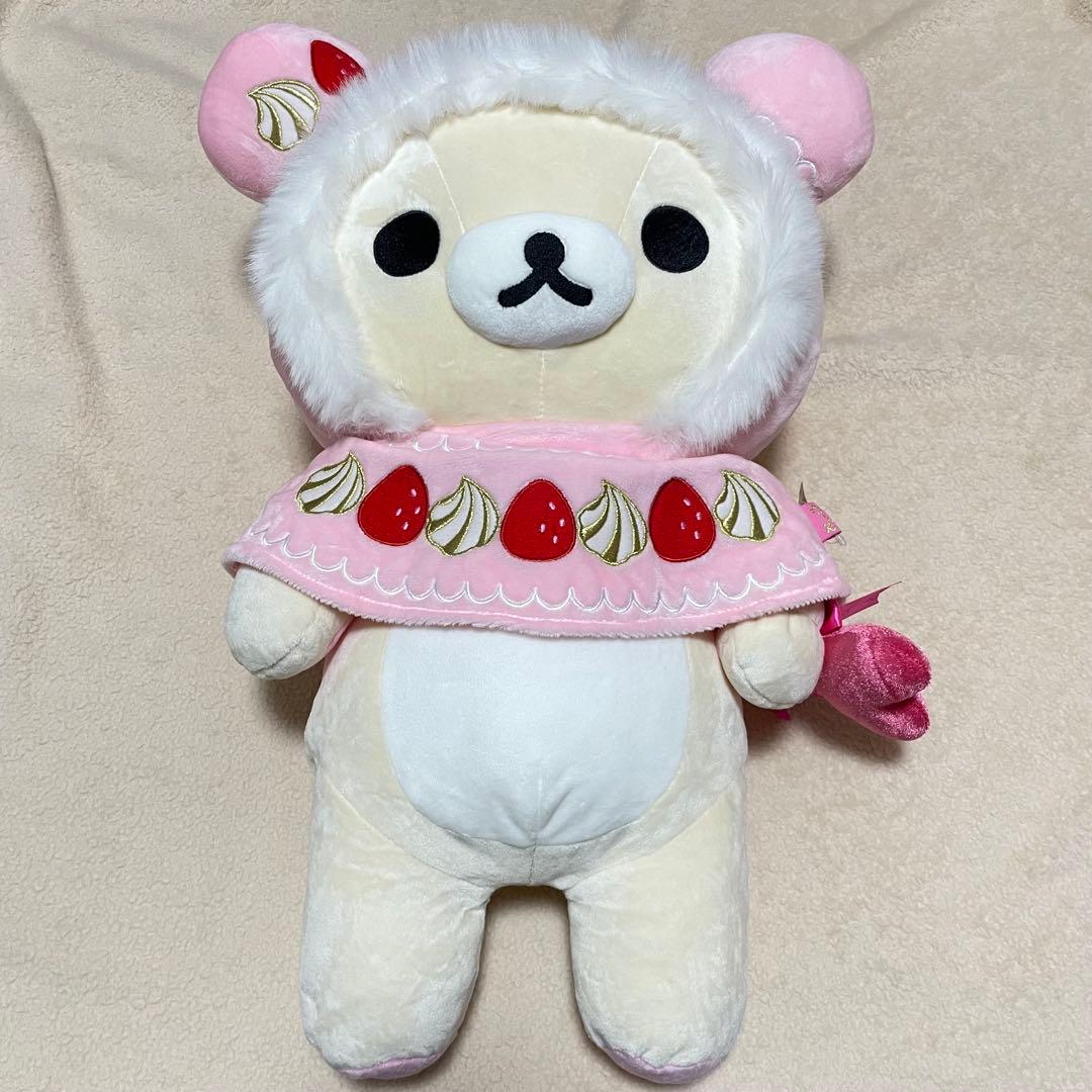 いつでもリラックマ限定 別注ぬいぐるみ　コリラックマ　BIGぬいぐるみ　スイーツ