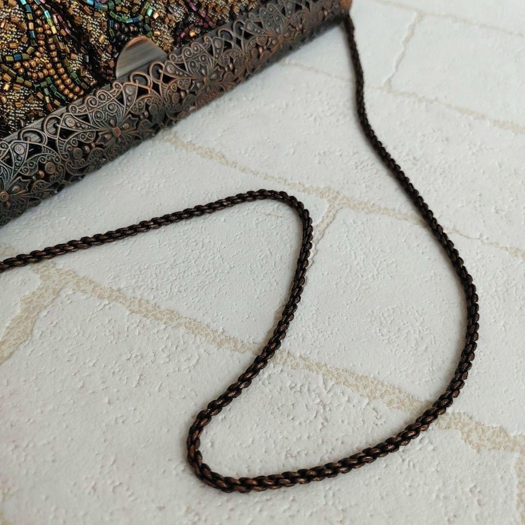 ルミーはしもと 総ビーズ ハンドバッグ がま口 皇室御用達 アンティークビジュー