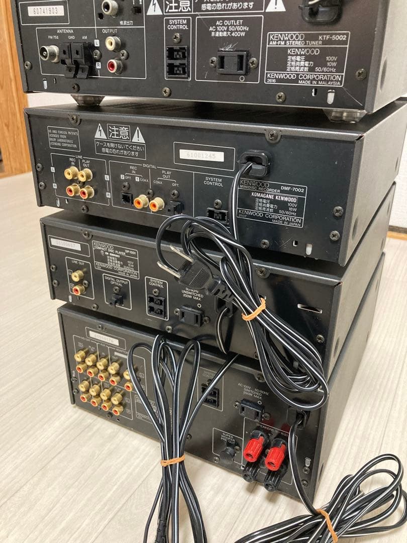 サニー希少KENWOOD オーディオコンポ　システムコンポ　K’sシリーズ