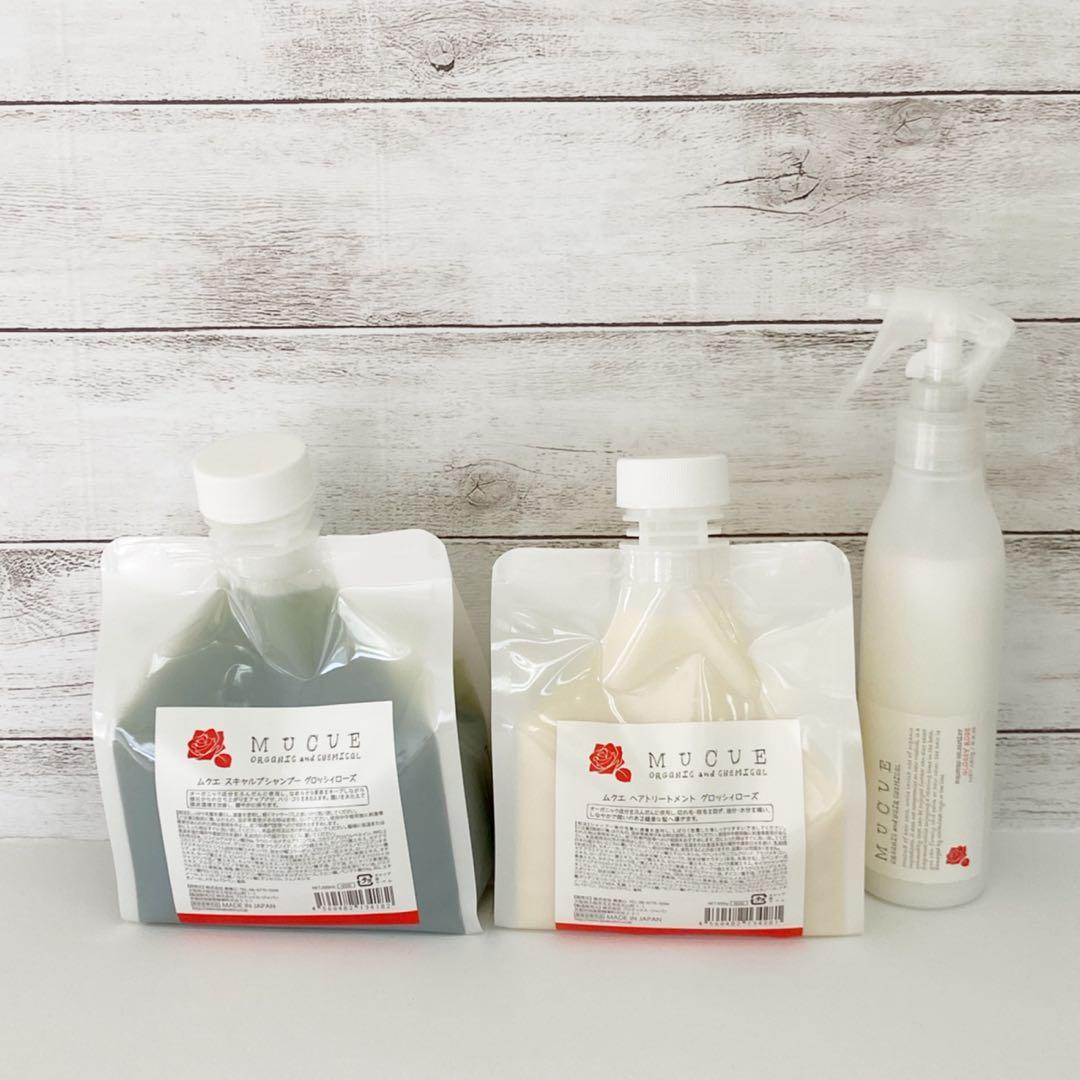 ムクエ　グロッシィローズ　スキャルプ詰め替えセット