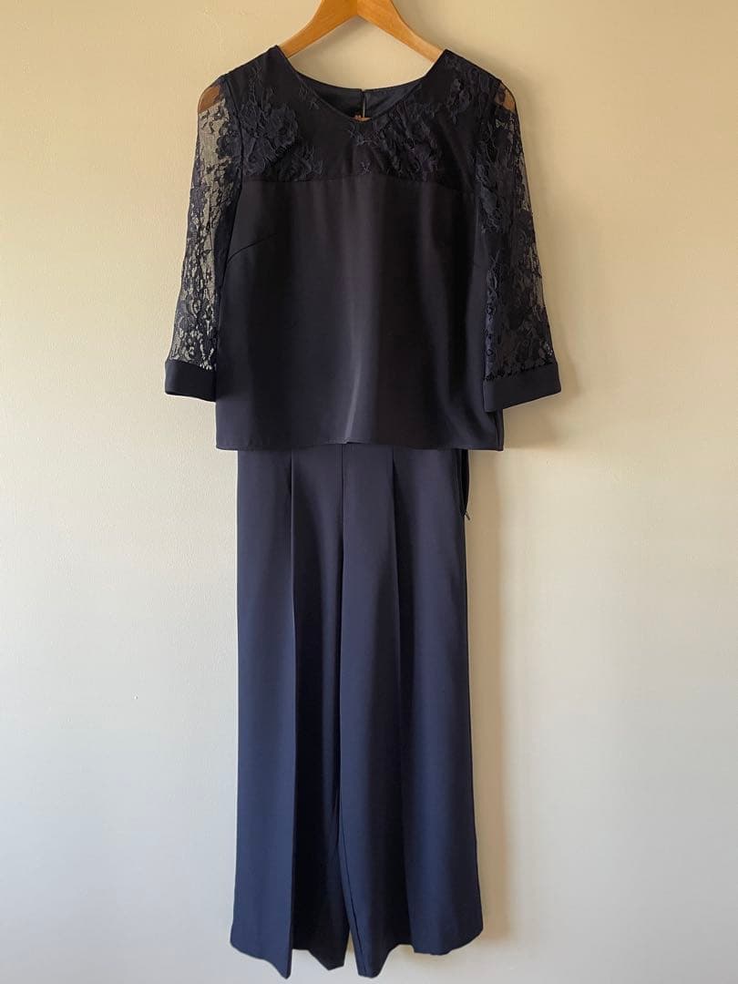 ワイドパンツ　セットアップドレス　結婚式