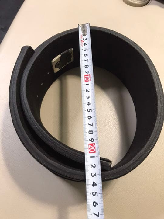 ☆最高級革使用☆トレーニングベルト　レバーアクション　10mm　SorMサイズ