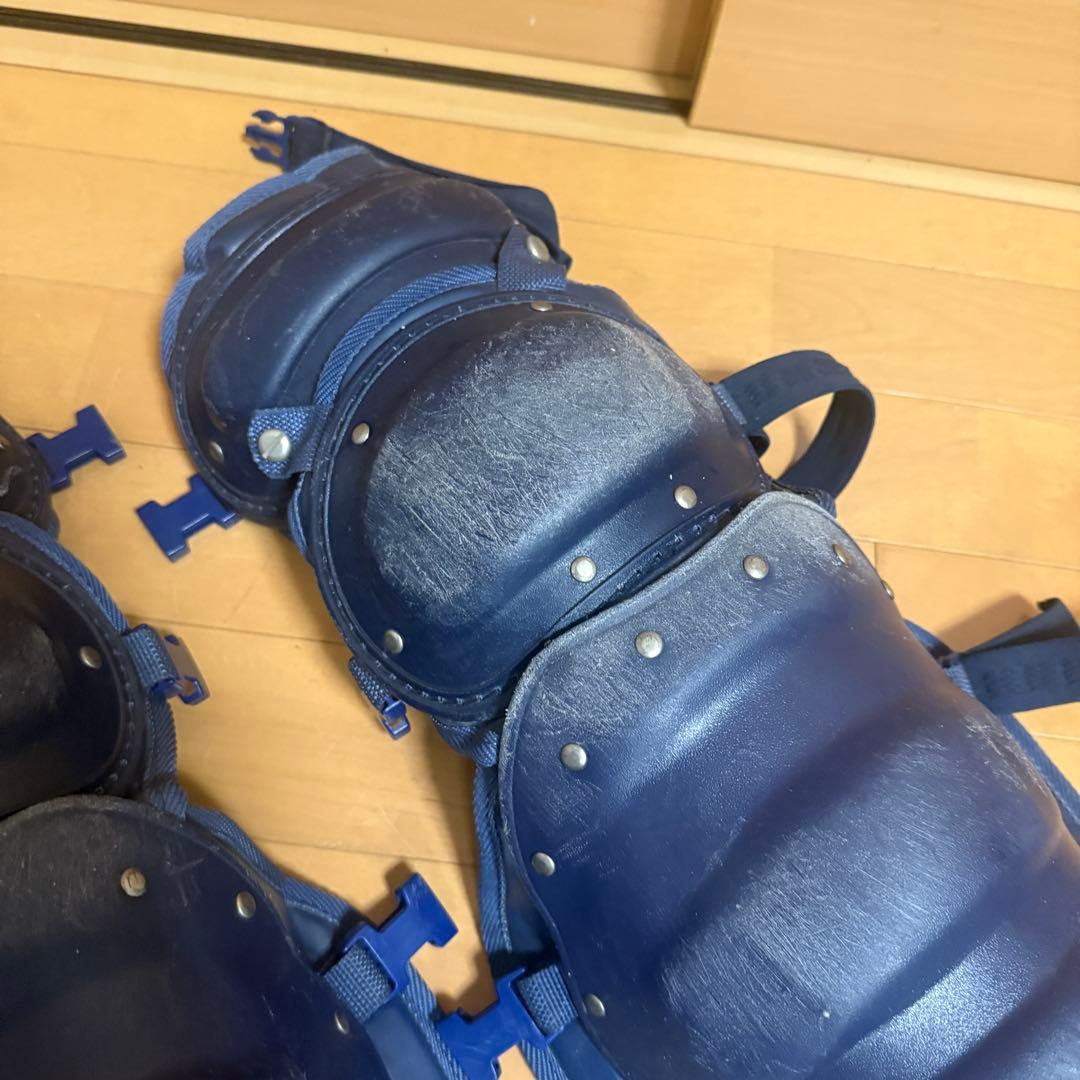 ミズノ 美津和タイガー 軟式用 キャッチャー 防具 4点セット 野球