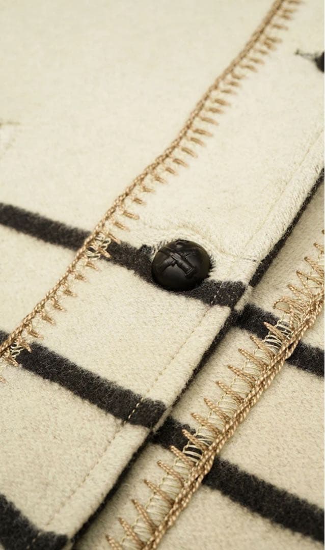 Nigel Cabourn マウンテニアブランケットジャケット　ブラウン新品 ￼