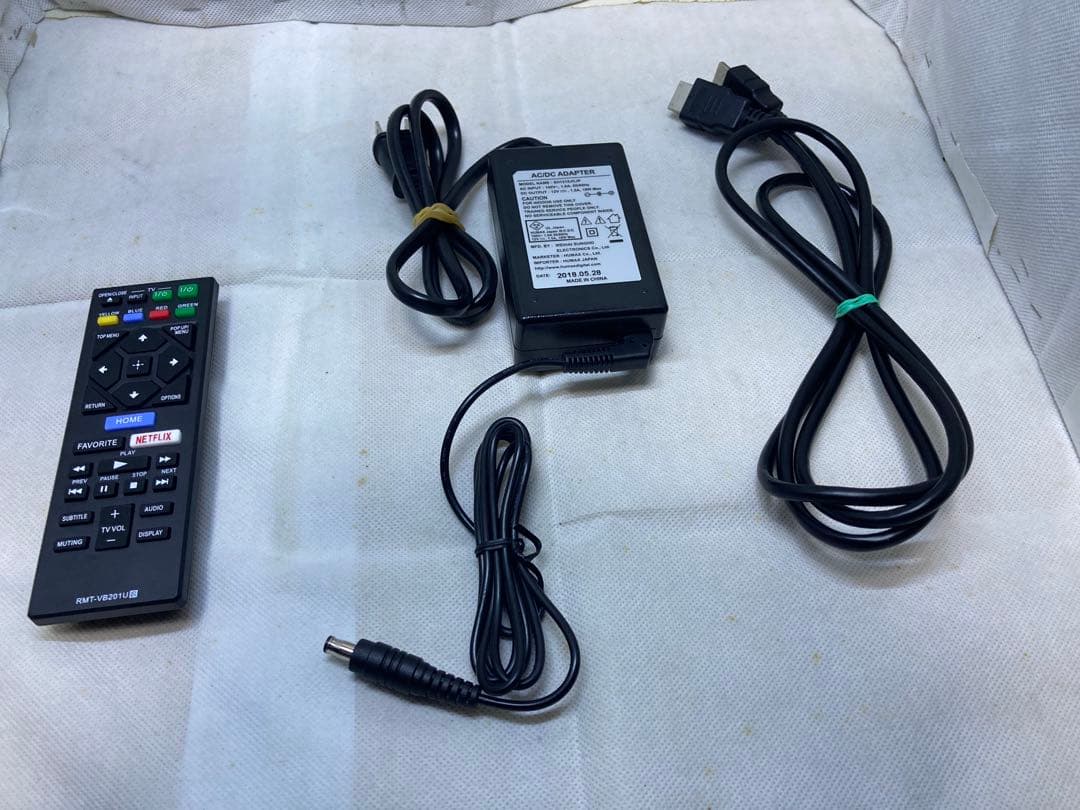 SONY ブルーレイプレーヤー BDP-S1500　2016年製　動作品