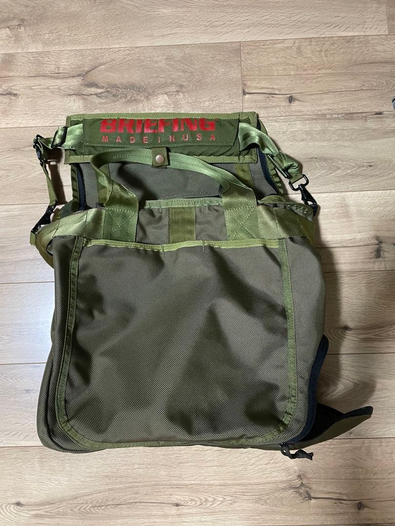 BRIEFING GYM WIRE MOSS　ジムワイヤー カーキ　モス