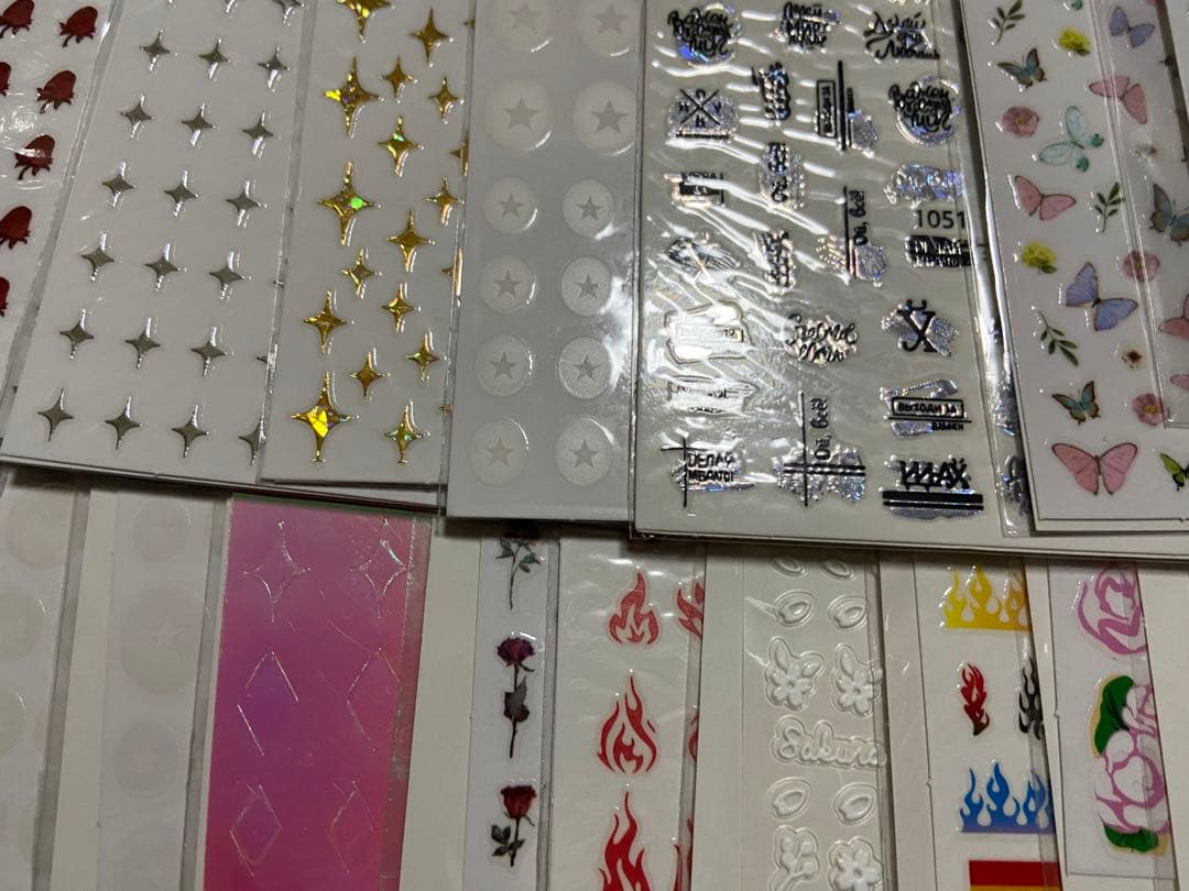 ネイルシール まとめ売り セット 100枚〜110枚