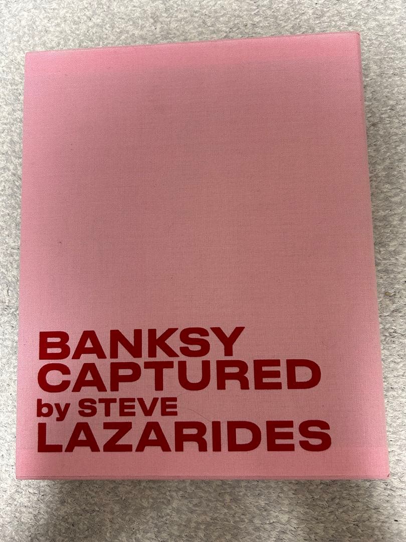 BANKSY CAPTURED by STEVE LAZARIDES 限定版