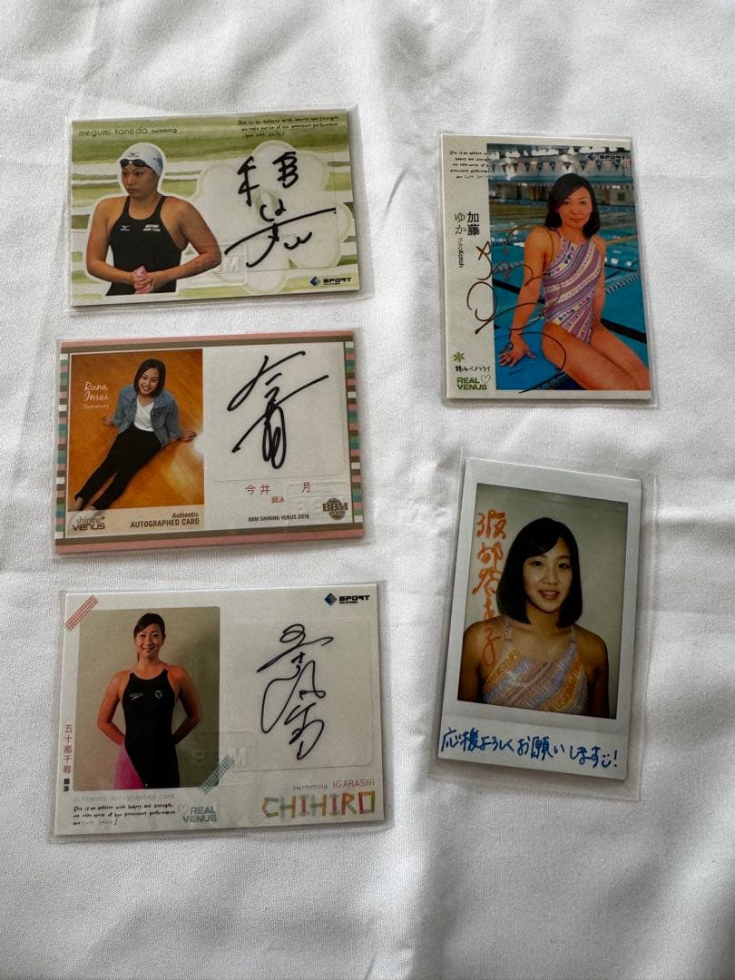 リアルヴィーナス シャイニングヴィーナス 直筆サイン&箔サイン　セット売り