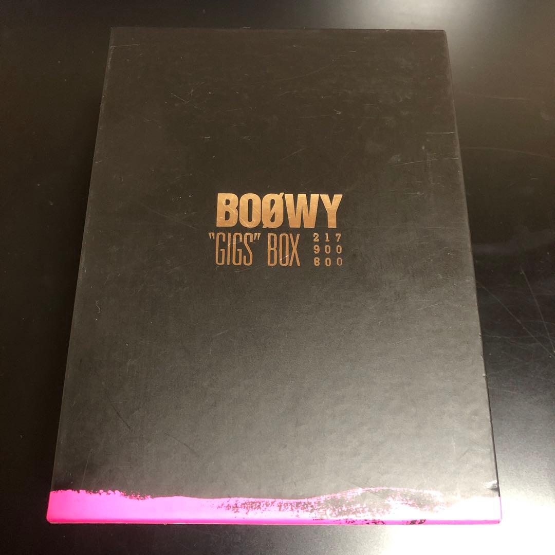 BOØWY GIGS BOX DVD