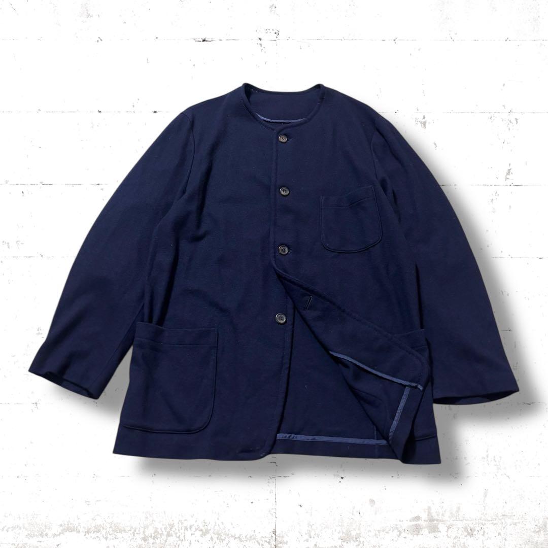archive Y's for men ノーカラー　ウール　ジャケット　90S