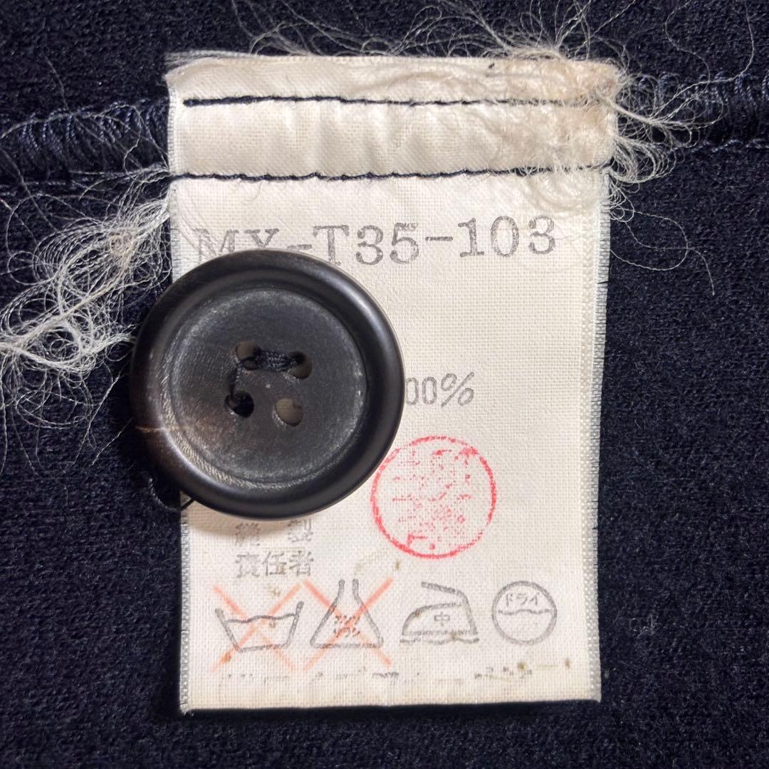 archive Y's for men ノーカラー　ウール　ジャケット　90S