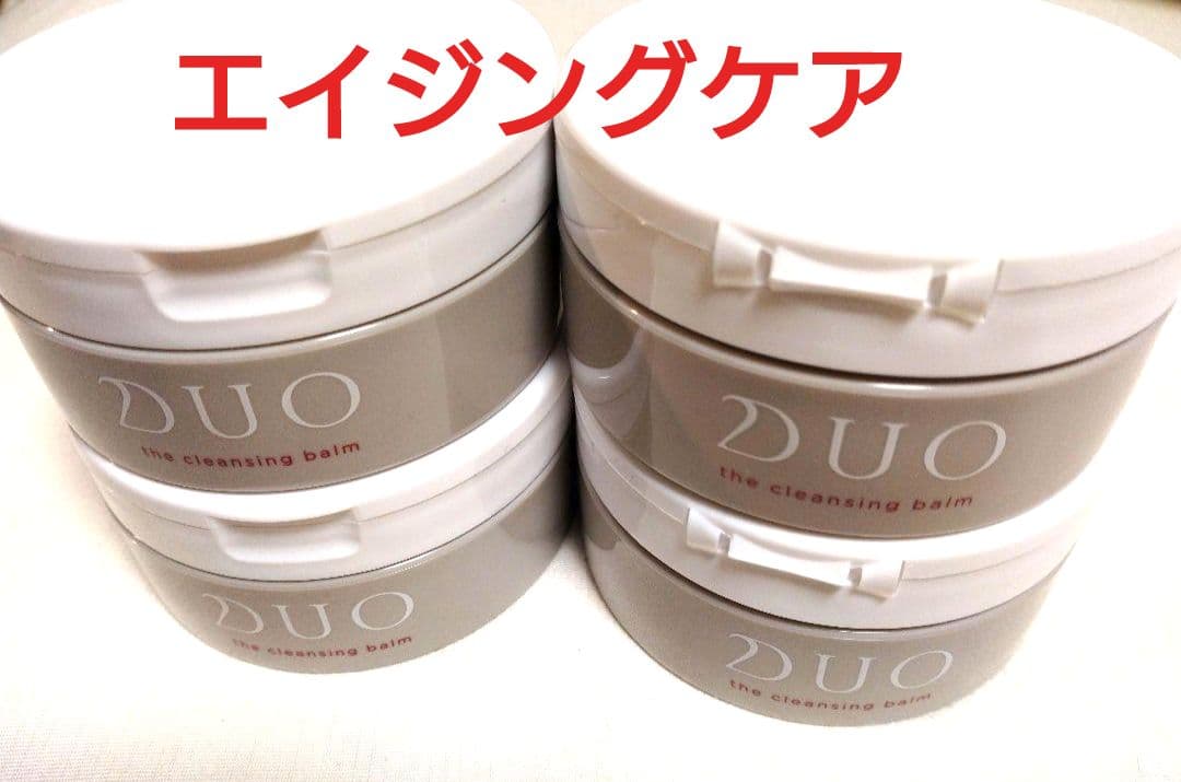 DUOクレンジングバーム 赤 エイジングケア90g×４個セット