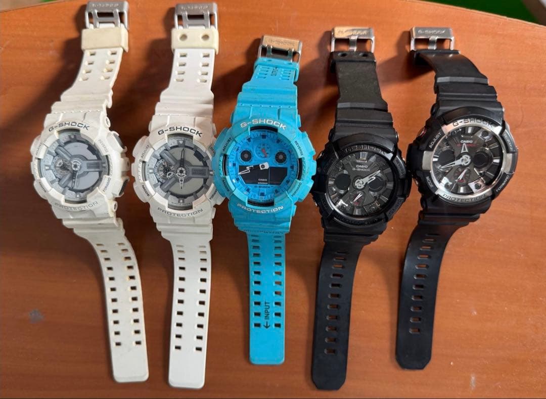 G-SHOCK 腕時計 5本セット まとめ売り 人気カラー