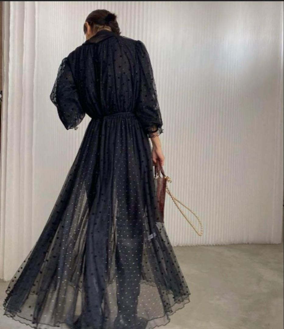 AmeriVINTAGE ロングワンピース　MANYWAYMIXDOTDRESS