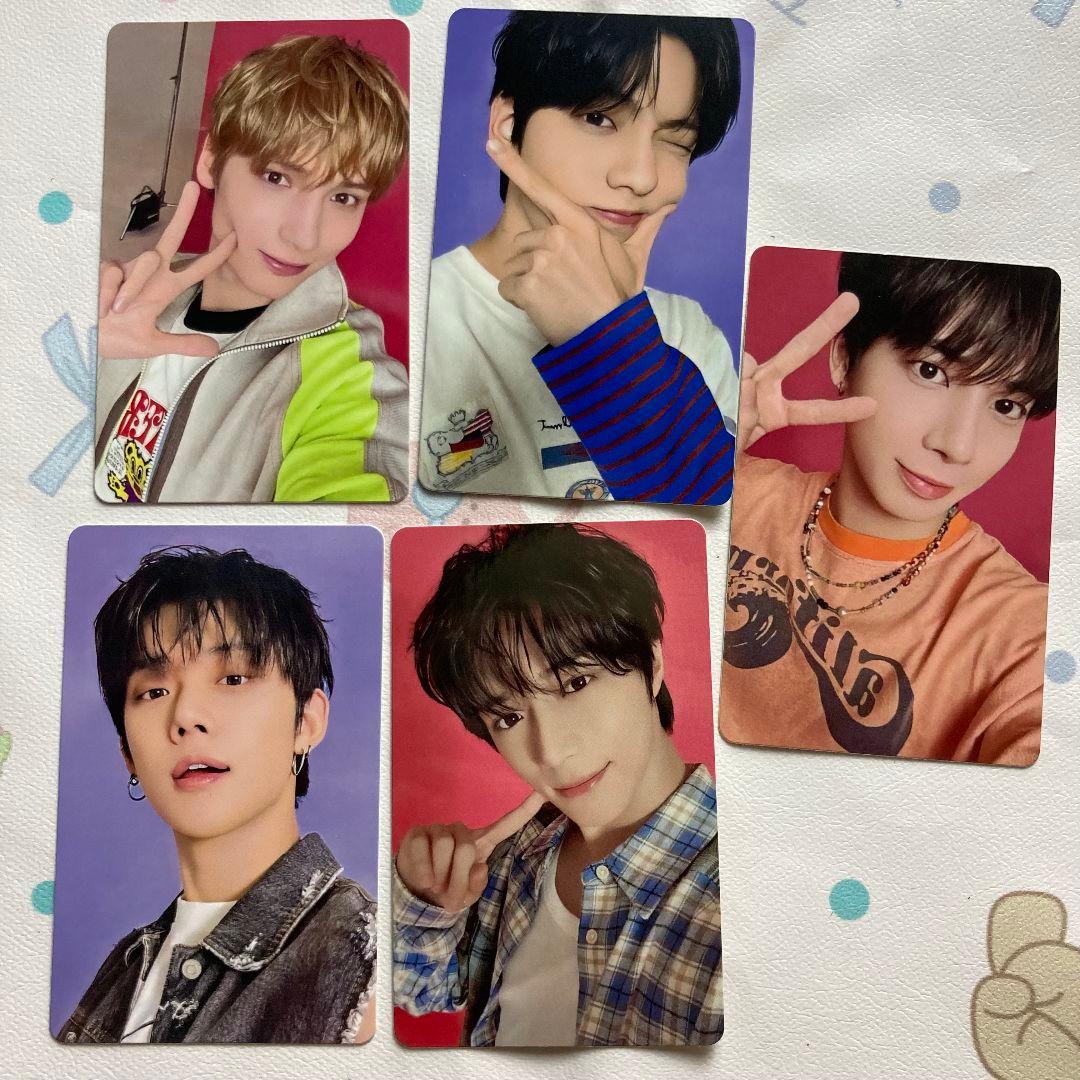 TXT 2025 アンケート FC 会報誌 特典 トレカ 5枚セット