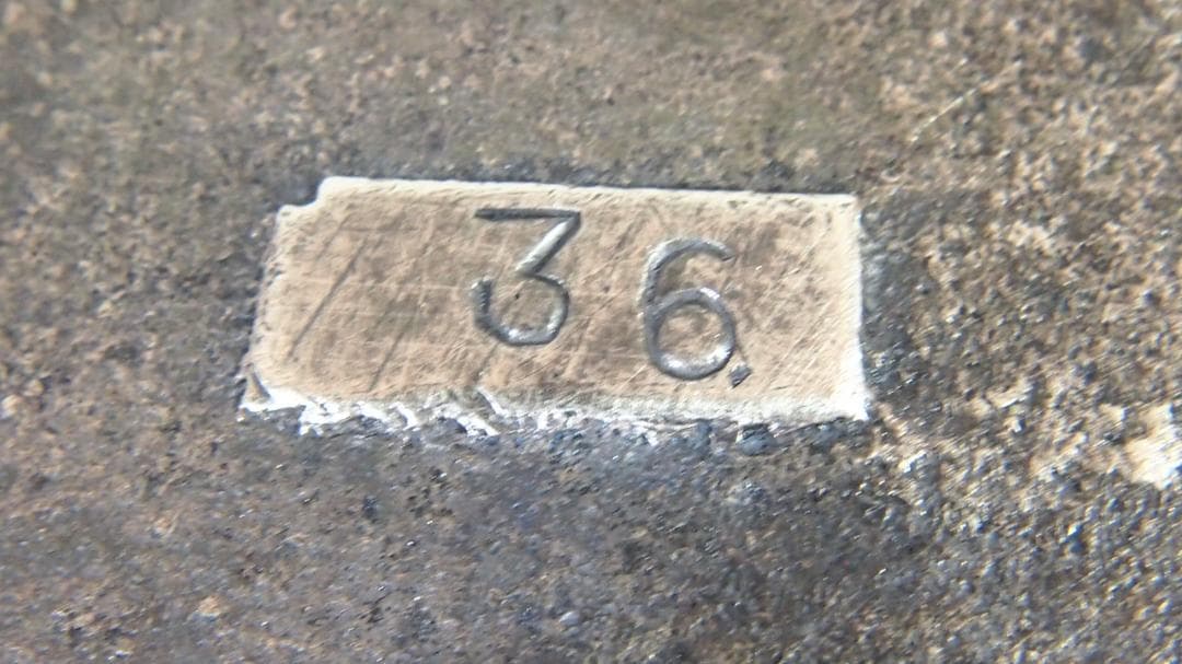 【中古・黒ずみあり】純洋銀 36cm 両手鍋 天ぷら鍋/すきやき鍋 アウトドア