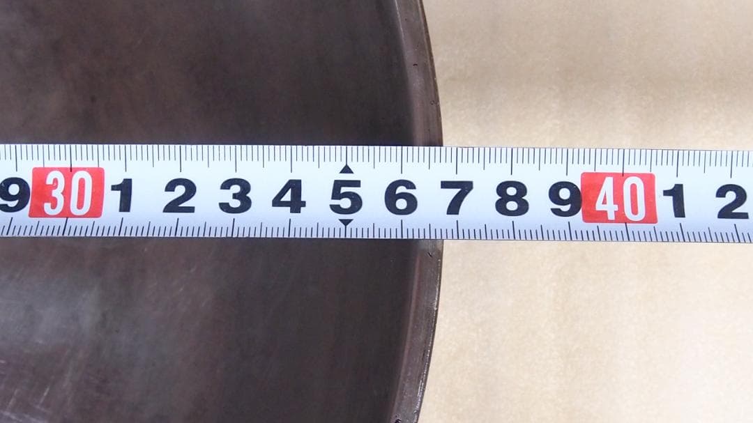 【中古・黒ずみあり】純洋銀 36cm 両手鍋 天ぷら鍋/すきやき鍋 アウトドア