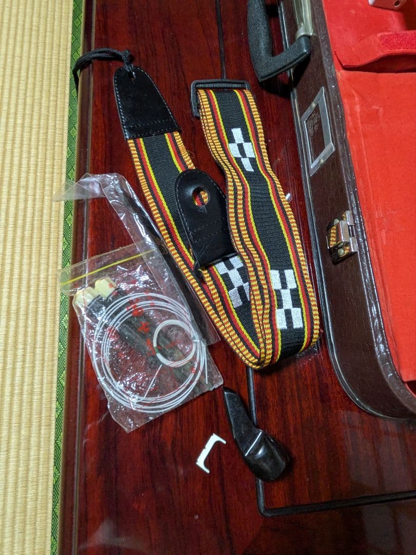 さ*き様 蛇皮三味線