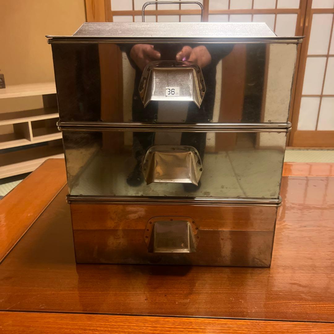 ステンレス製 36cm 蒸し器