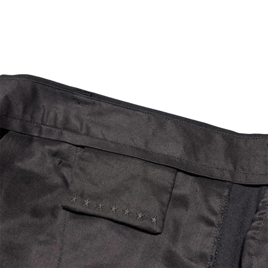 【極美品】MINEDENIM WOOL TROPICAL TAPERED TRS