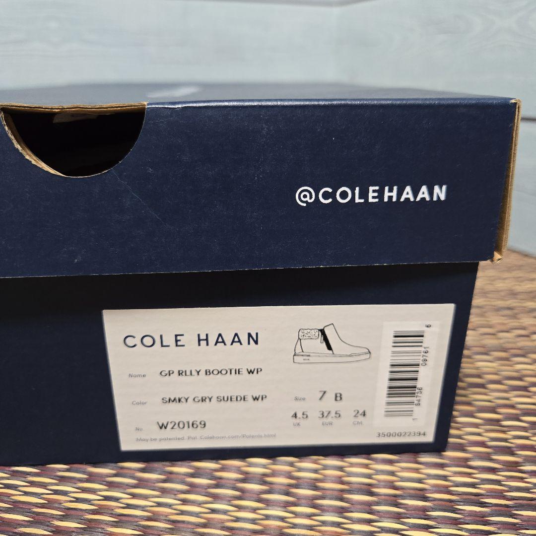 新品未使用　コールハーン　ショートブーツ　ムートン