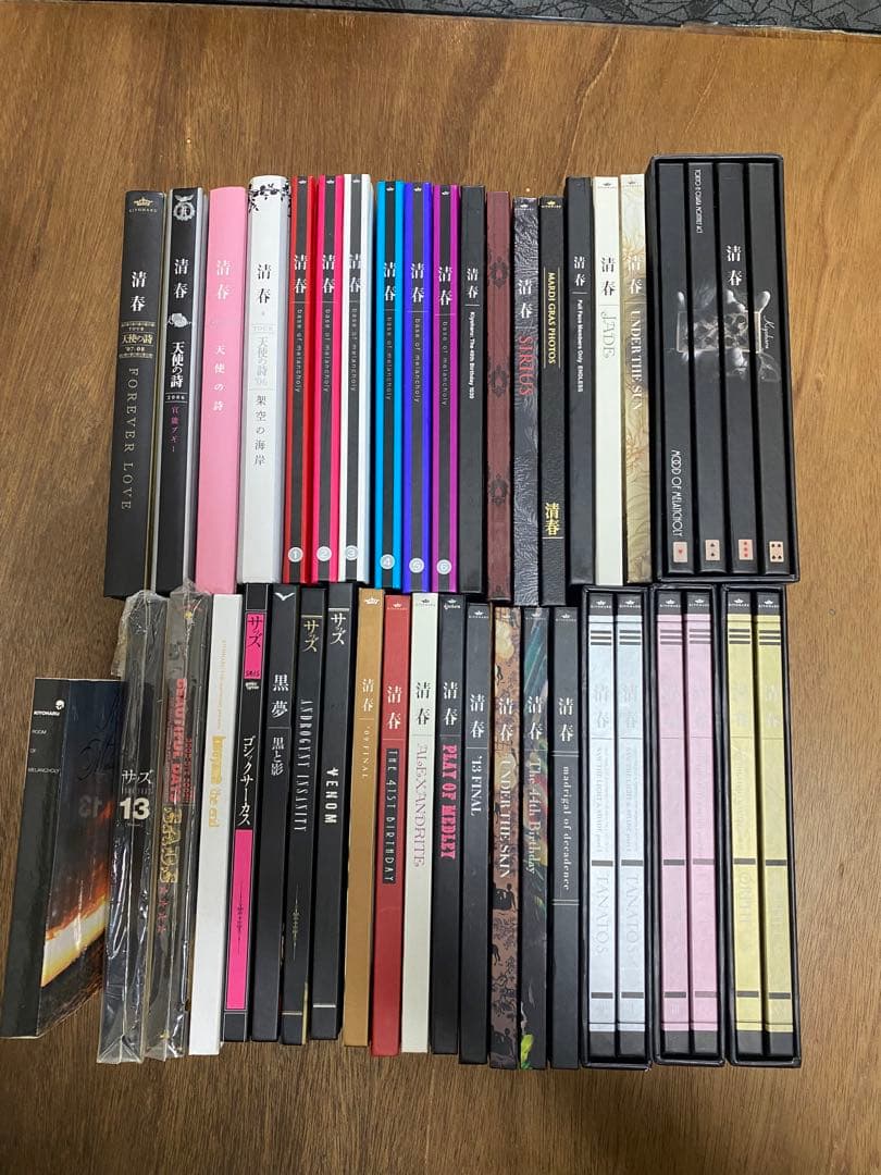 清春、黒夢、Sadsパンフレット 44冊