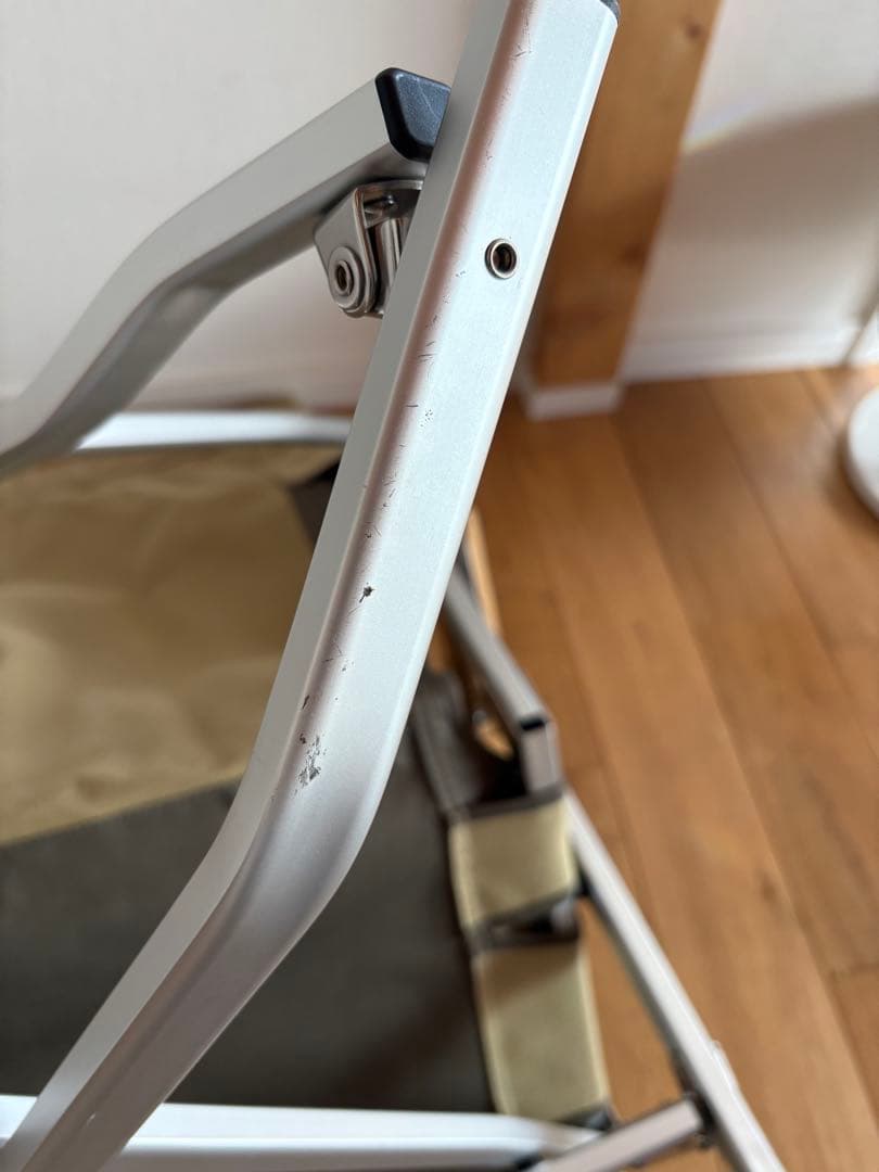 スノーピーク　ローチェア30 カーキ クッションプラス付き