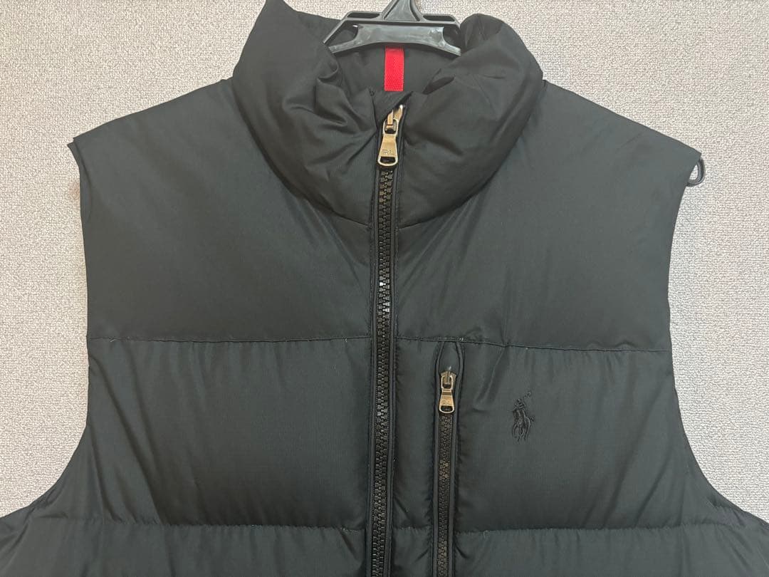 ポロラルフローレン Ralph Lauren ダウンベスト ブラック 黒 S