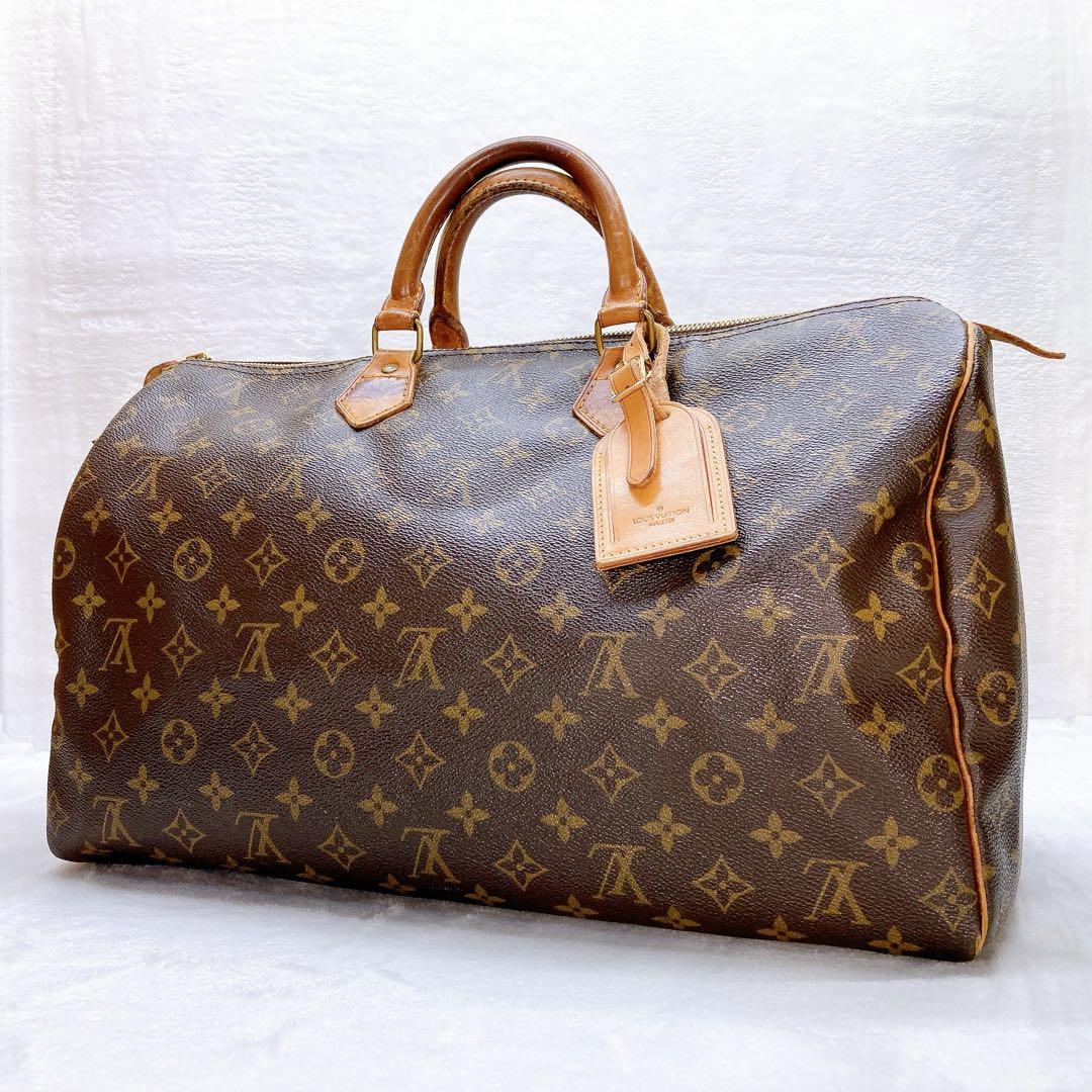 ✨良品✨ルイヴィトン ハンドバッグ スピーディ40 モノグラム ブラウン pvc