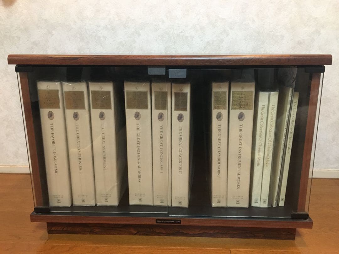 【未開封含む】世界クラシック音楽大系 LPレコード100枚 収納ラック付 ソニー
