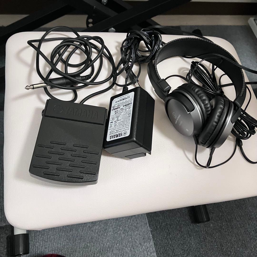 すぐ始められるセット ヤマハP-145B スタンド イス ヘッドホン 電子ピアノ